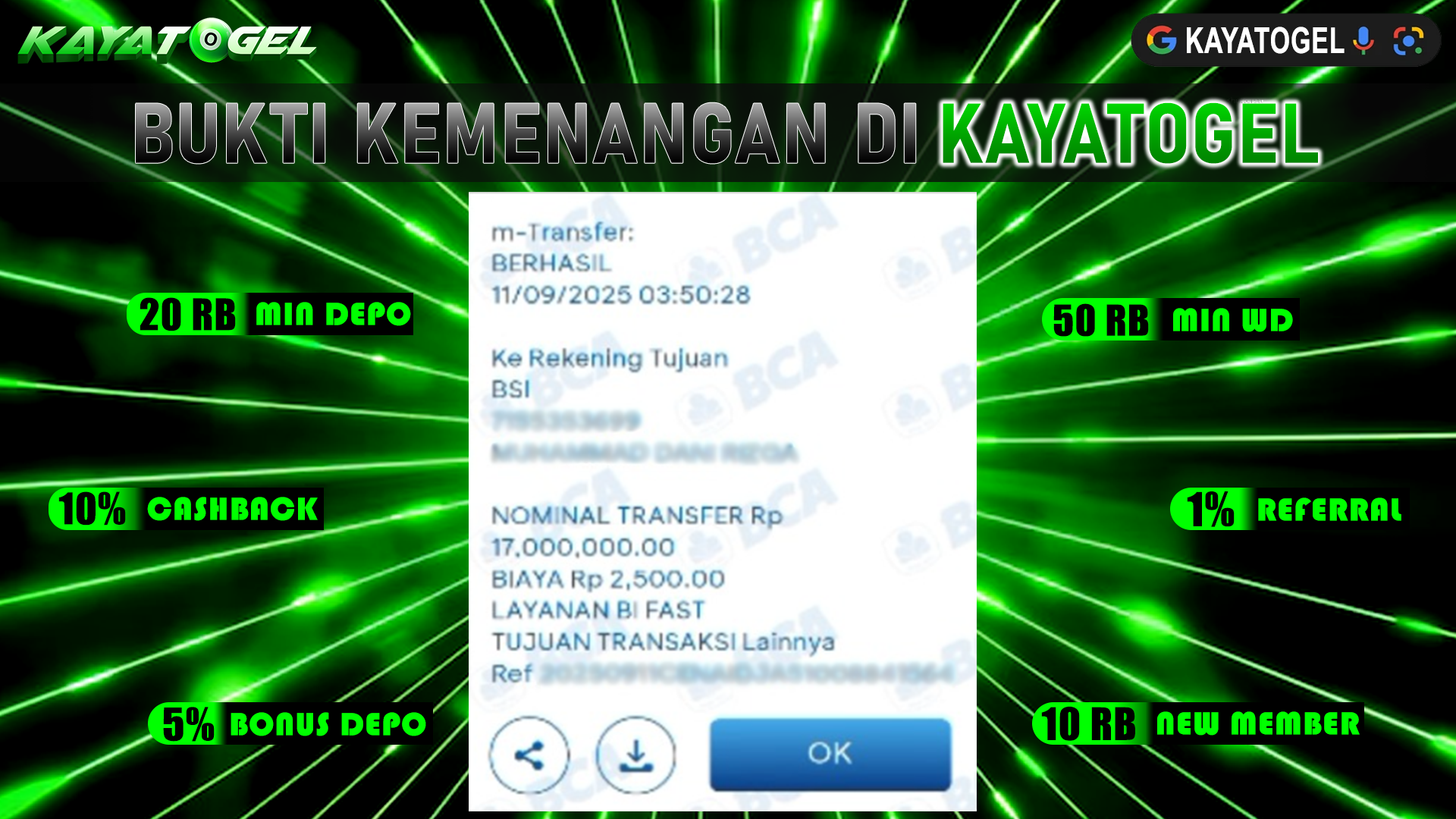 KAYATOGEL JACKPOT TOGEL PASARAN BOLTON Rp.17.000.000.,- LUNAS