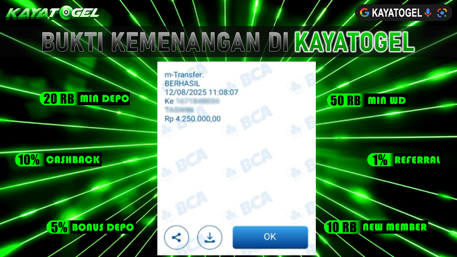 KAYATOGEL JACKPOT SLOT MAHJONG WAYS 2 Rp.4.250.000.,- LUNAS