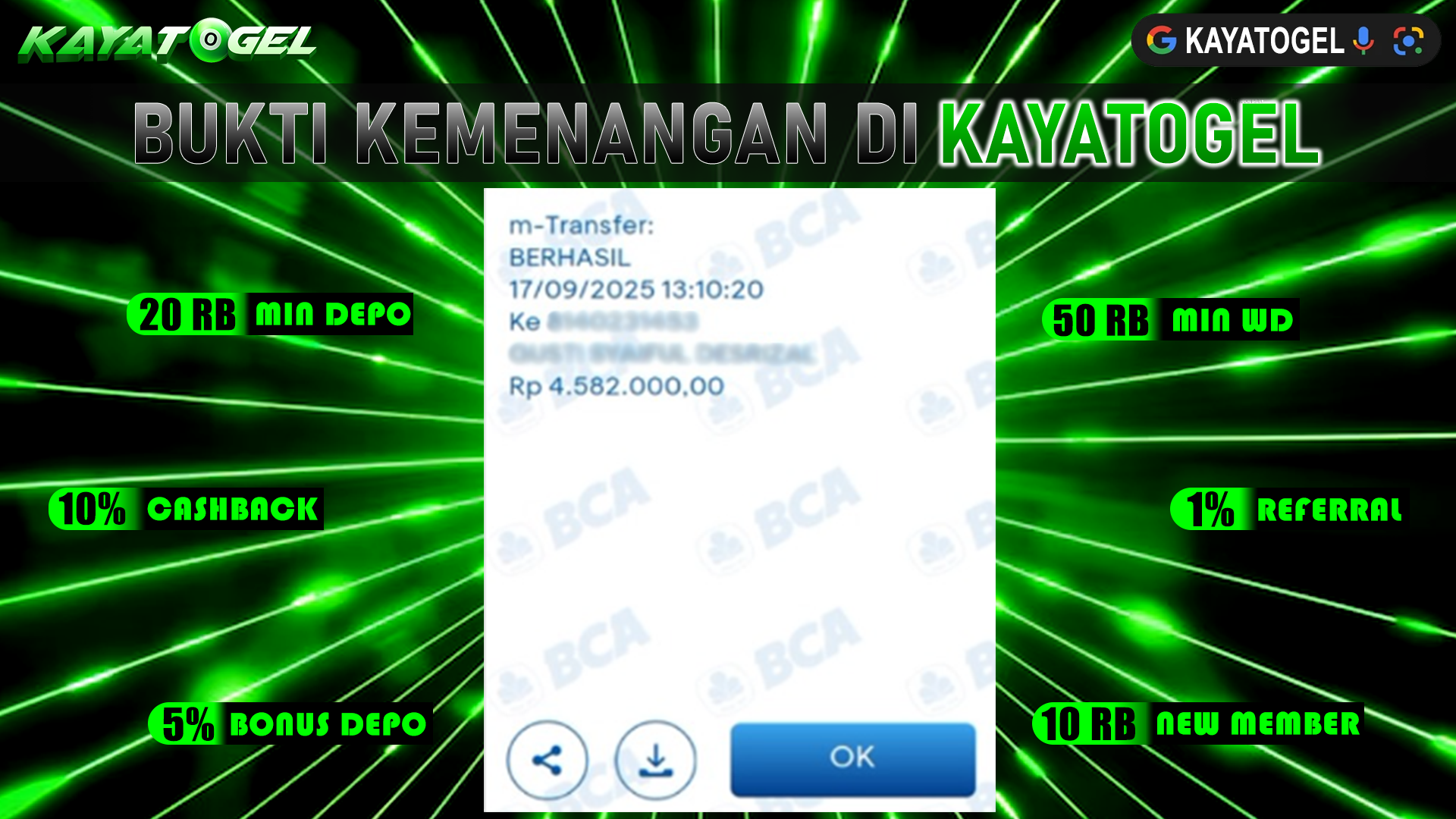 KAYATOGEL JACKPOT SLOT MAHJONG WINS 2 Rp.4.582.000.,- LUNAS