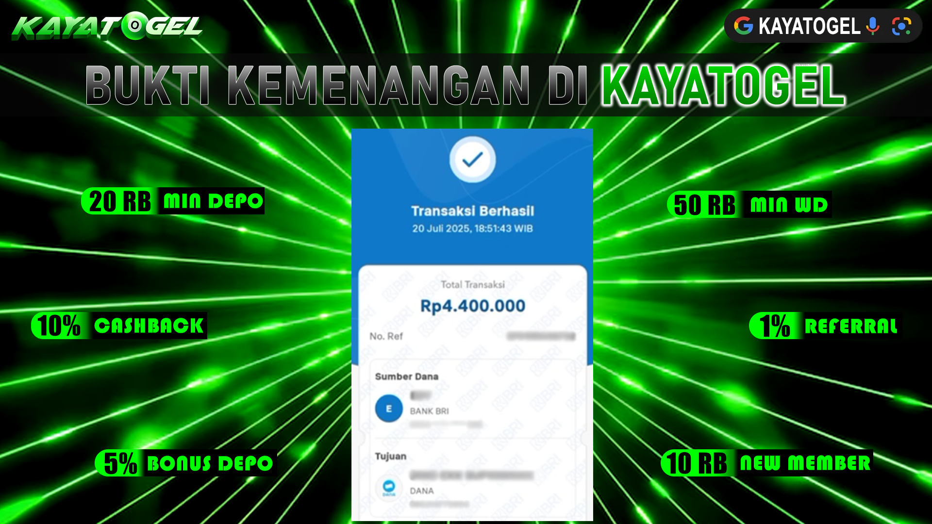 KAYATOGEL JACKPOT TOGEL PASARAN SINGAPORE Rp.4.400.000.,- LUNAS