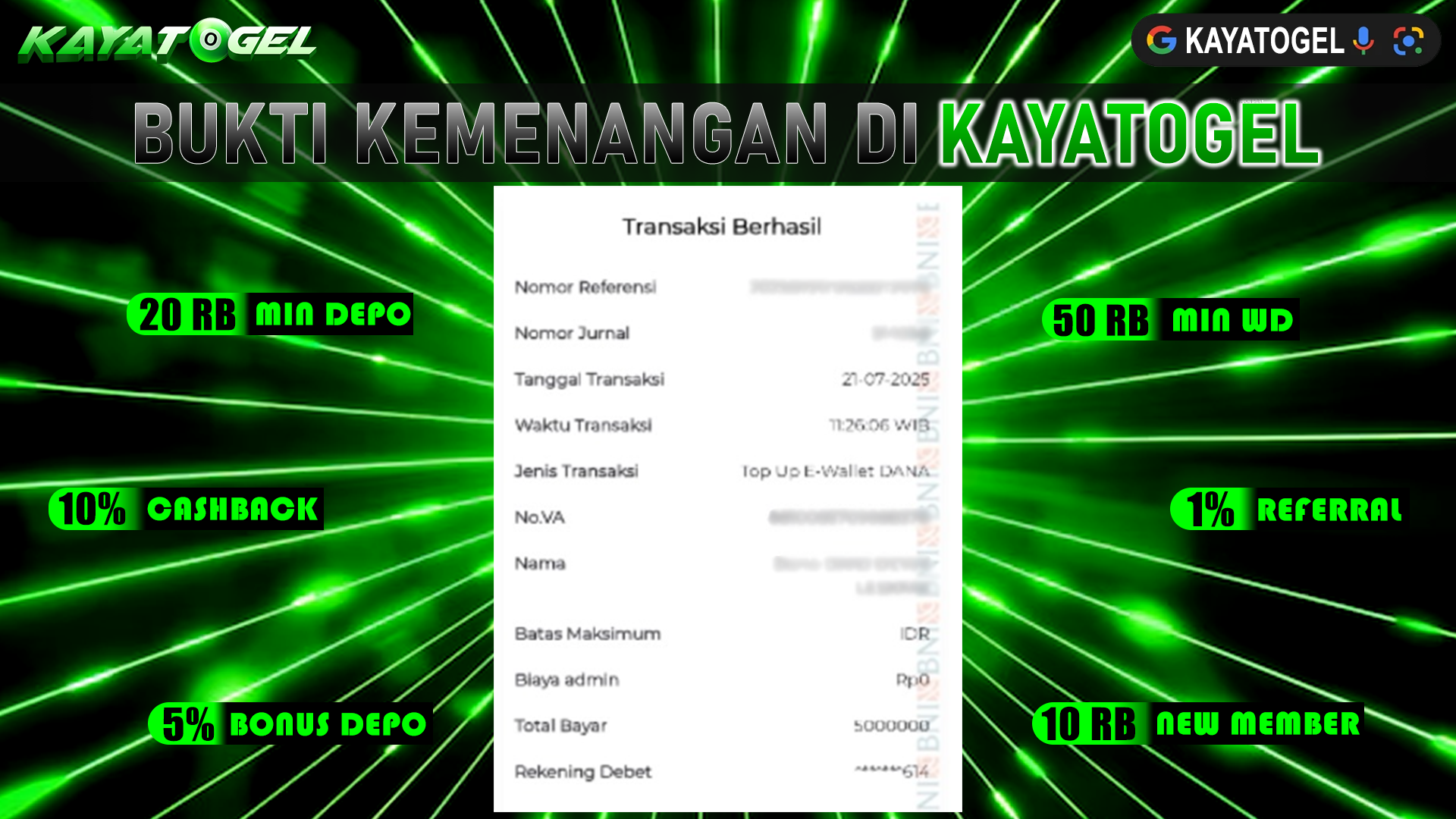 KAYATOGEL JACKPOT SLOT DRAGON GOLD Rp.5.000.000.,- LUNAS