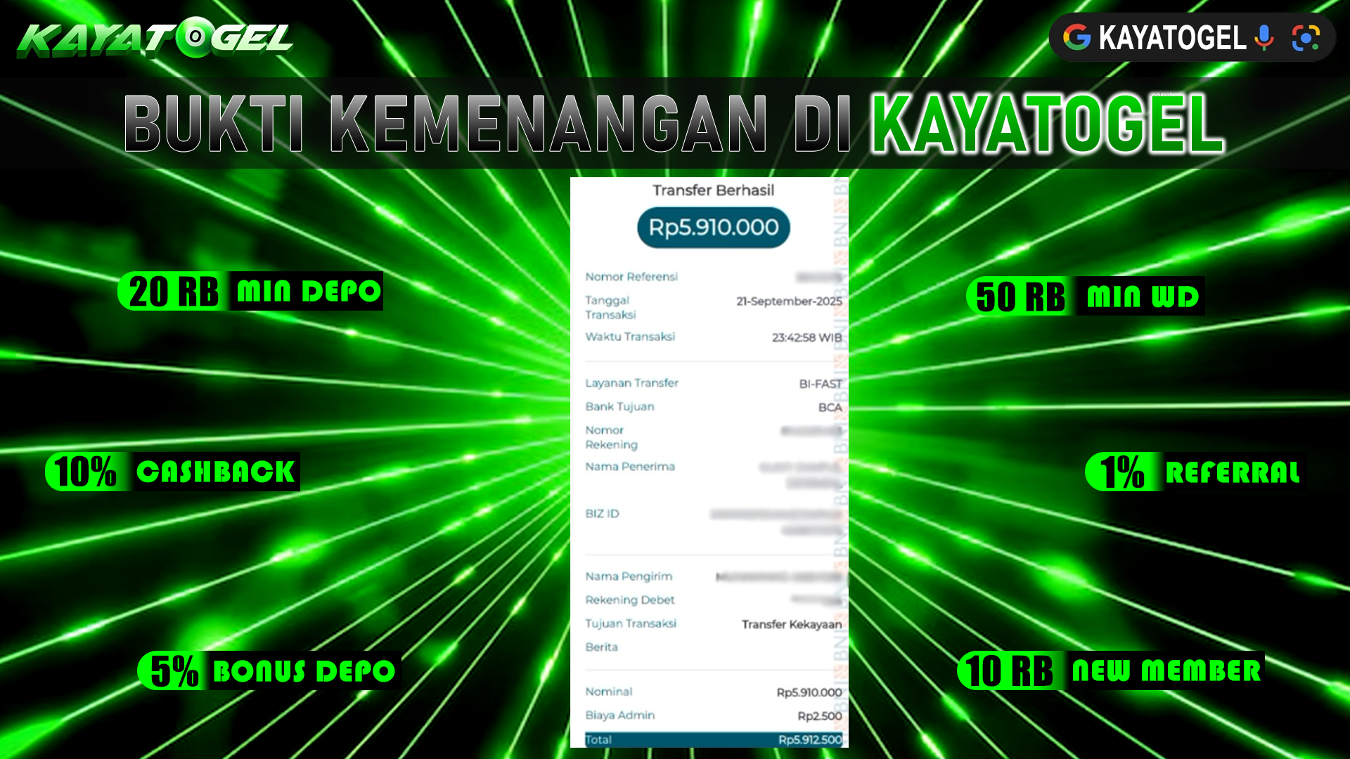 KAYATOGEL JACKPOT TOGEL PASARAN HONGKONG Rp.5.910.000.,- LUNAS