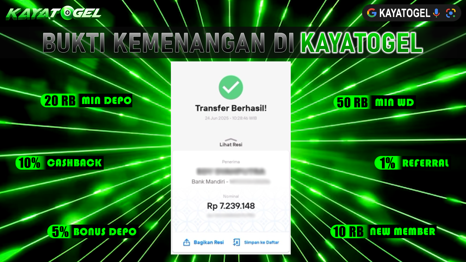 KAYATOGEL JACKPOT SLOT GATES OF OLYMPUS Rp.7.239.148.,- LUNAS