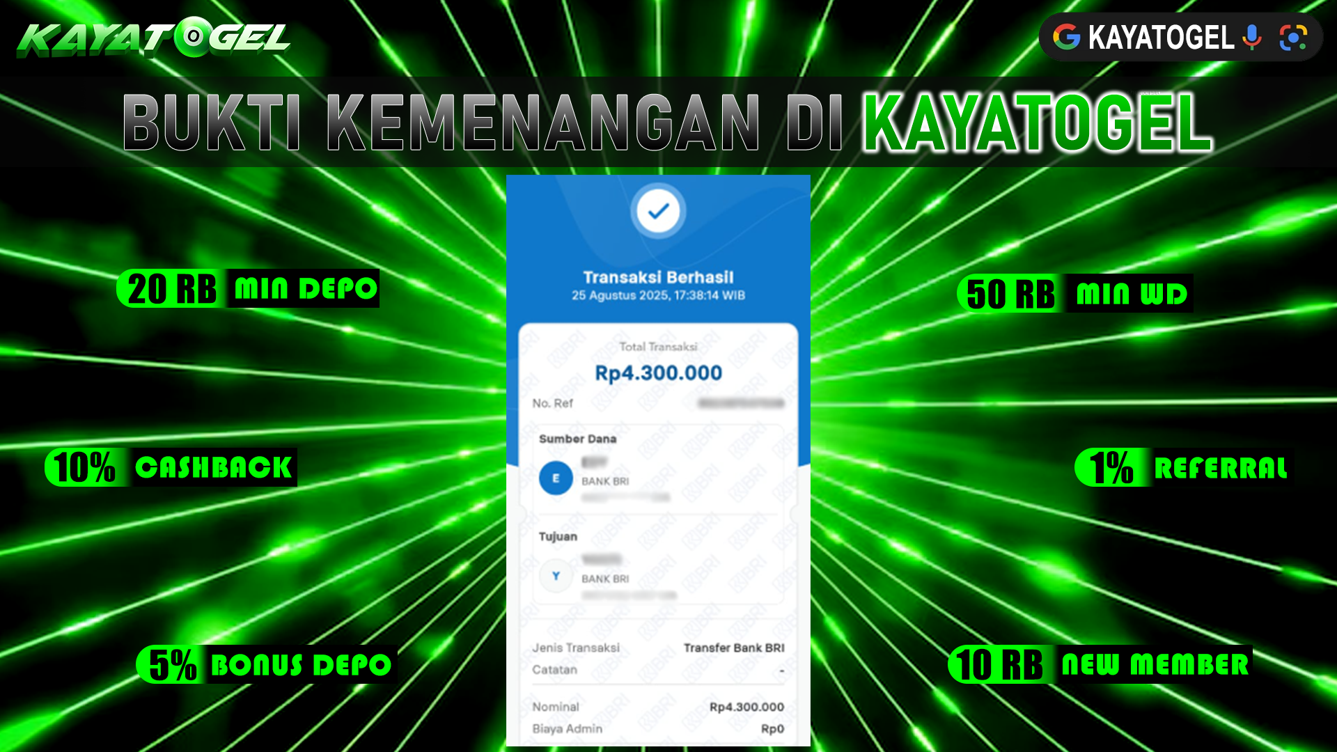 KAYATOGEL JACKPOT TOGEL PASARAN WENZHOULOTTO Rp.4.300.000.,- LUNAS