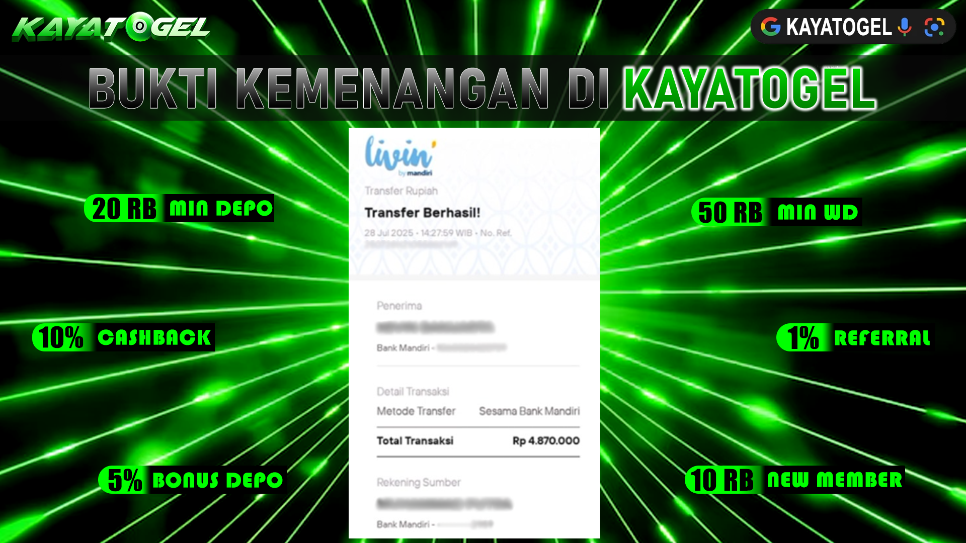KAYATOGEL JACKPOT TOGEL PASARAN SYDNEY Rp.4.870.000.,- LUNAS