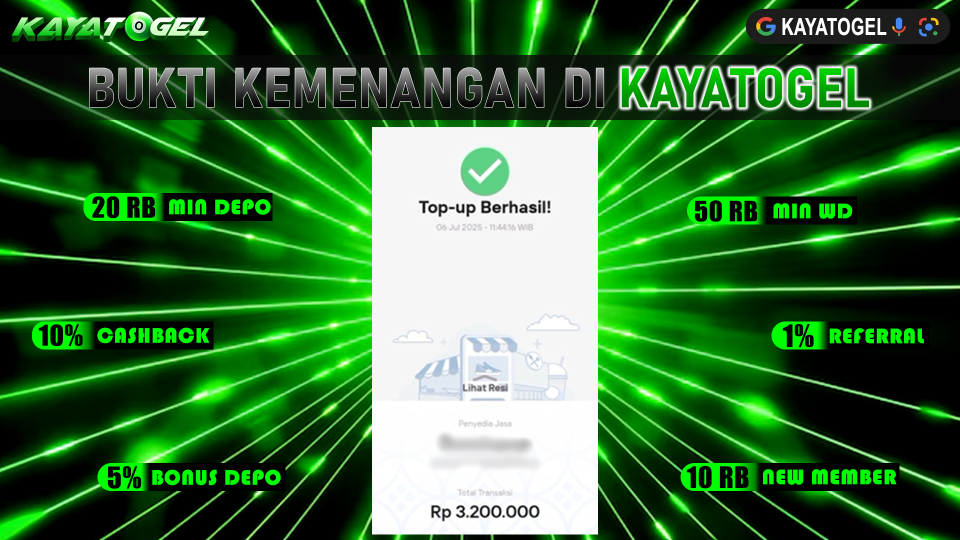 KAYATOGEL JACKPOT SLOT 5 LIONS MEGAWAYS Rp.3.200.000.,- LUNAS