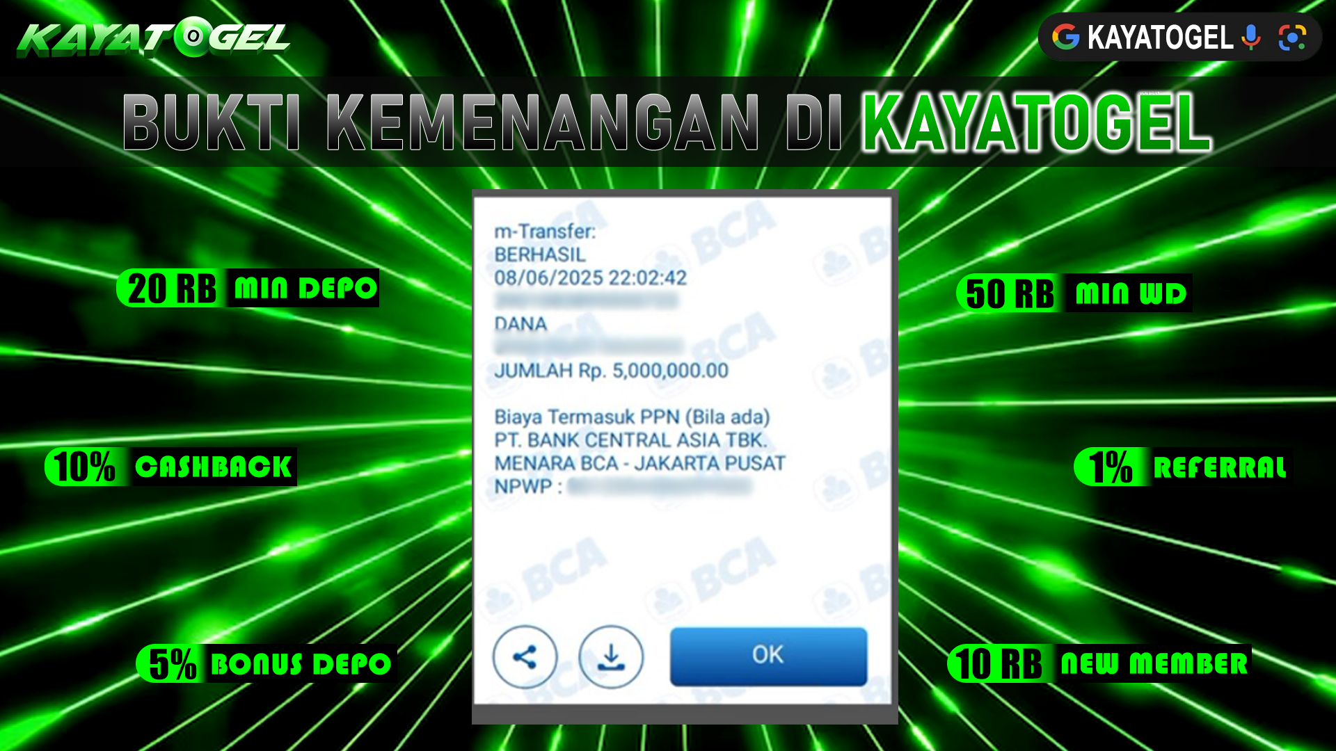 KAYATOGEL JACKPOT SLOT MIDAS FORTUNE Rp.5.000.000.,- LUNAS