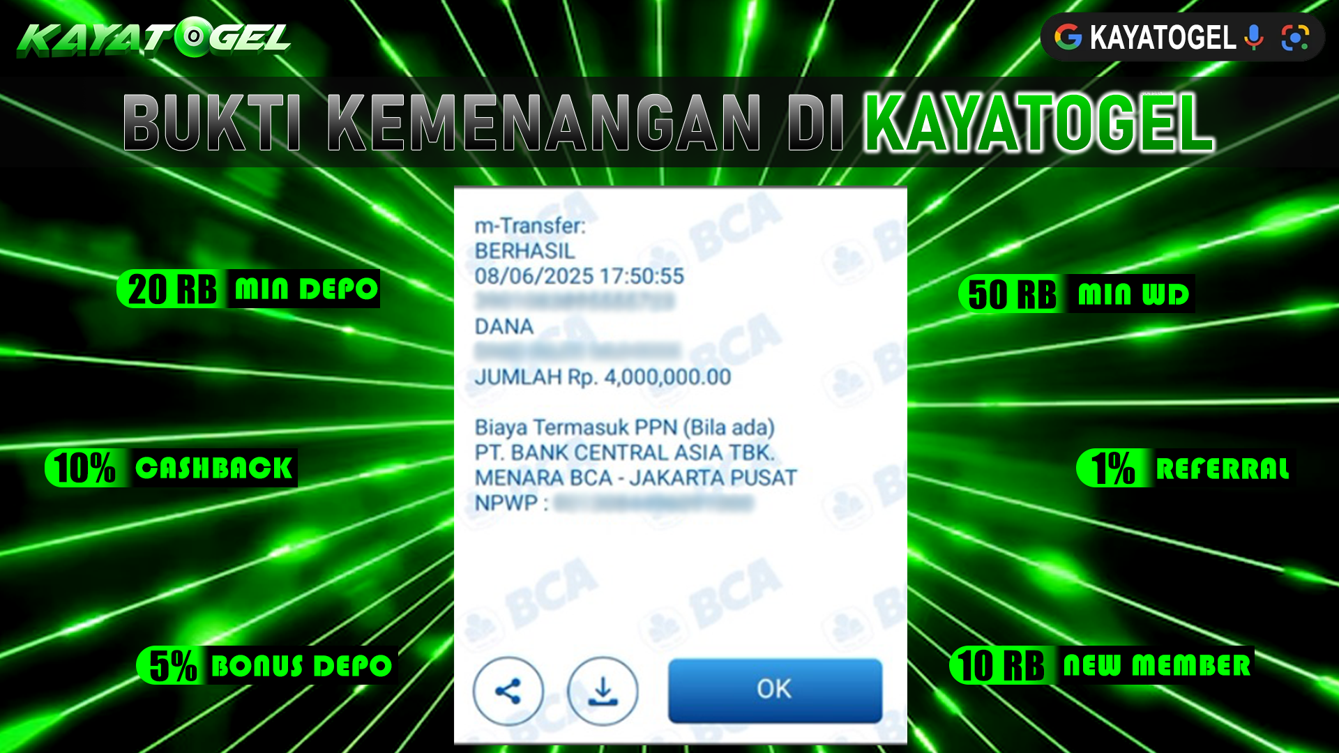 KAYATOGEL JACKPOT SLOT BUFFALO WIN Rp.4.000.000.,- LUNAS